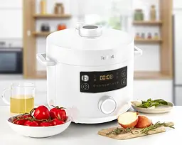 Мультиварка-скороварка Tefal Turbo Cuisine білий 1000Вт (CY754130) - мініатюра 3