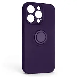 Чохол ArmorStandart Icon Ring для Apple iPhone 14 Pro Dark Purple