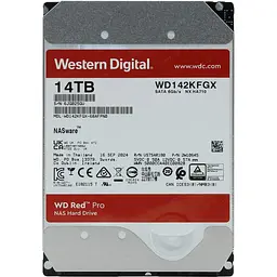 Жорсткий диск 3.5` WD Red Pro 14TB SATA 512MB (WD142KFGX) [141182] - мініатюра 2