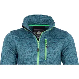 Кофта Hallyard Sif 002 фліс, бірюзова 2XL (sif/7795-002 2XL) - мініатюра 4