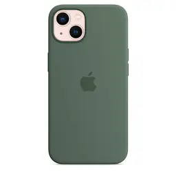 Чохол Silicone Case з MagSafe для Apple iPhone 13 (6.1) (Eucalyptus) ААА [69875] - мініатюра 5