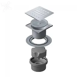 Трап для душу Pestan Confluo Vertical Drops 15x15 см 30412 - мініатюра 3
