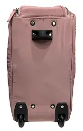 Дорожня сумка на колесах JBTB132 40×30×20 см 20 л 1,1 кг Рожевий - мініатюра 2