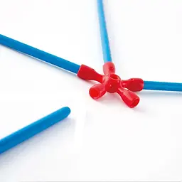 Конструктор Hape Flexistix Ейфелева вежа бамбуковий 62 деталі (E5563) - мініатюра 2