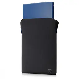 Чохол для ноутбука HP 15.6 Reversible Protective Black/Blue Laptop Sleeve (2F1X7AA) - мініатюра 4