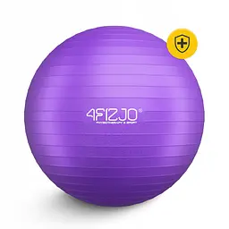 М'яч для фітнесу (фітбол) 4FIZJO 85 см Anti-Burst Violet (P-5905973404846) - мініатюра 9