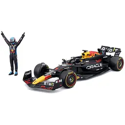 Автомодель з фігуркою – ORACLE RED BULL RACING RB20 (2024) (1:24) Bburago 18-28060 (#1) - мініатюра 2