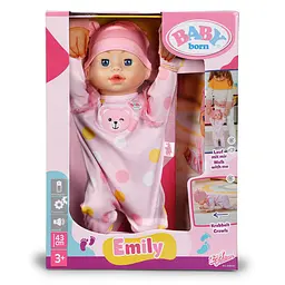 Інтерактивна лялька BABY BORN – ПЕРШІ КРОКИ ЕМІЛІ (43 см) BABY born 838426 - мініатюра 2