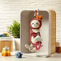 Іграшка-підвіска BabyOno Маленькі друзі Лінивець Ліон - мініатюра 10
