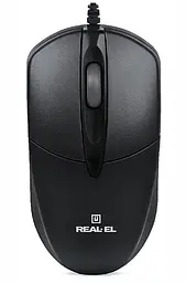 Миша Real-EL RM-211 USB Black (EL123200001)