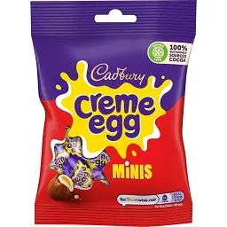 Шоколадне яйце Cadbury Mini Creme Egg Bag 78 г 7 шт. - мініатюра 2