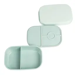 Ланч-бокс потрійний з приладами 1,9 л пластиковий М'ятний (83500001) - мініатюра 6