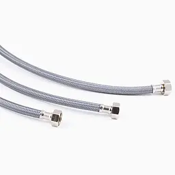 Шланг-підводка для змішувача Zegor WKR-PMM10-050 PRO 1/2"xM10 50 см пара 30412 - мініатюра 4