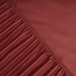 Простирадло на резинці з наволочками Penelope - Laura coral кораловий 160x200+50x70 (2) - мініатюра 3