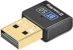Адаптер Bluetooth v5.0 USB, чорний Colorway