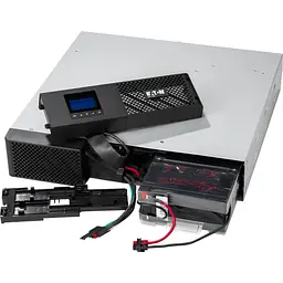 Джерело безперебійного живлення Eaton 9SX, 1500VA/1350W, RM 2U, LCD, USB, RS232, 6xC13 - мініатюра 4