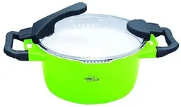 Каструля Barton Steel BS-4024-green 3,8 л 24 см зелена