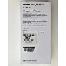 Оригінальний силіконовий чохол Samsung Silicone Cover Galaxy S20 (6.2") Black (EF-PG980TBEGRU) - мініатюра 4