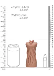 Мастурбатор S-Line Nurse (коричневий) - мініатюра 9