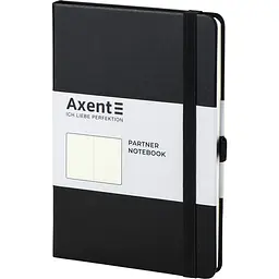 Книга записна Axent Partner A5- без лініювання 96 аркушів чорна (8307-01-A) - мініатюра 2