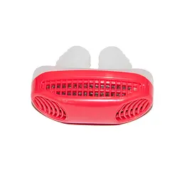 Кліпса від хропіння 2in1 червона Anti Snoring & Air Purifier засіб від хропіння та очищувач повітря - мініатюра 2
