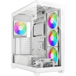 Корпус Xilence XILENT GLEAM ARGB X818.W.ARGB, без Блок живлення ATX БІЛИЙ