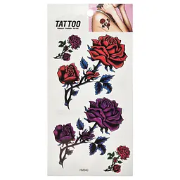 Тимчасове татуювання "Троянди Tattoo" Bambi 1020-HM340