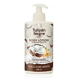 Лосьйон для тіла Ніжний кокос Tulipan Negro 400 мл