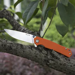 Нож складной туристический Ruike P801-G, (8.6 см) 14C28N/G10 оливковый - миниатюра 39