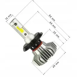 Автолампи XPRO LED S9 H7 (50) білий (MER-13873_289) - мініатюра 3