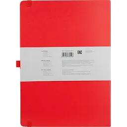 Книга записна Axent Partner Grand клітинка 210x295 мм 100 аркушів червона (8203-06-A) - мініатюра 3