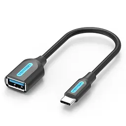OTG-перехідник Vention CCVBB USB-C - USB-A 3.0 0,15 м чорний (CCVBB)