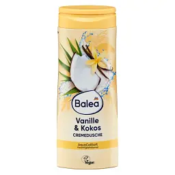 Крем-гель для душу Balea Vanille & Cocos з ароматом ванілі та кокосу, 300 мл