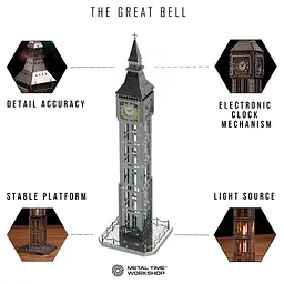 Колекційна модель Metal Time The Great Bell MT077 - мініатюра 4