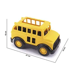 Дитячий іграшковий Автобус 7136TXK, жовтий - мініатюра 3