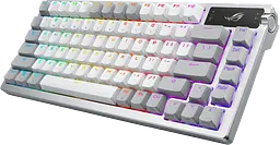 Клавіатура бездротова Asus ROG Azoth RGB White (90MP031A-BKUA11) - мініатюра 2