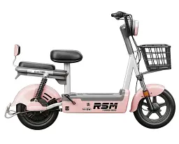 Електроскутер Двомісний Corso RSM-60093 (500W; 48V/20Ah) Рожевий - мініатюра 2