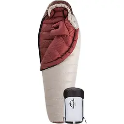 Спальник з натуральним пухом Naturehike Snowbird NH20YD001 розмір M коричневий 510 г