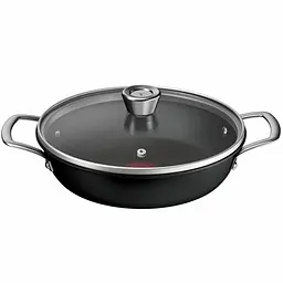 Сотейник Tefal Excellence+ з кришкою 24см чорний (G3308802) - мініатюра 1