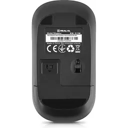 Комп'ютерна мишка Real-El RM-311W Wireless Black (EL123200041) - мініатюра 7