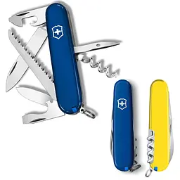 Ніж Victorinox Camper Ukraine 91мм 13функ син-жовт - мініатюра 6