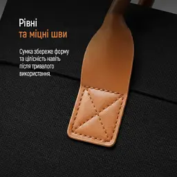 Сумка для ноутбука ColorWay Stylish 15.6" Black (CW-LBS156-BK) - мініатюра 7