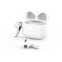 Навушники бездротові XO EF43 bluetooth headset (with wireless charging function) білі - мініатюра 3