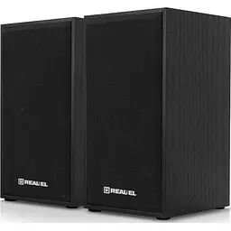 Акустична система REAL-EL S-202 USB Black (EL121200019) - мініатюра 2