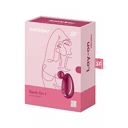 Вібратор для клітора Satisfyer Spot On 1 7.5 см бордовий - мініатюра 5