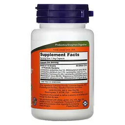 Пробіотики і пребіотики Probiotic-10 50 billion, 50 вегакапсул NOW fit0019384 - мініатюра 3