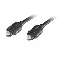 Кабель мультимедійний Optical Toslink M-M 2m black REAL-EL (EL123500037)