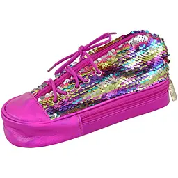 Пенал м'який Yes TP-24 Sneakers Rainbow, 10х24х9 см, рожевий (532722) - мініатюра 3