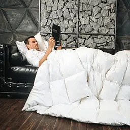 Ковдра дитяча MirSon Luxury Exclusive 078 літо пухова 110x140 см біла (2200000013712) - мініатюра 10