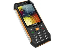 Мобільний телефон Sigma mobile X-style 323 RAIN Black-Orange (4827798885727) - мініатюра 5